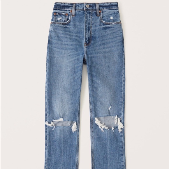 Abercrombie and Fitch Curve Love The Ankle Straigh - Picture 1 of 6